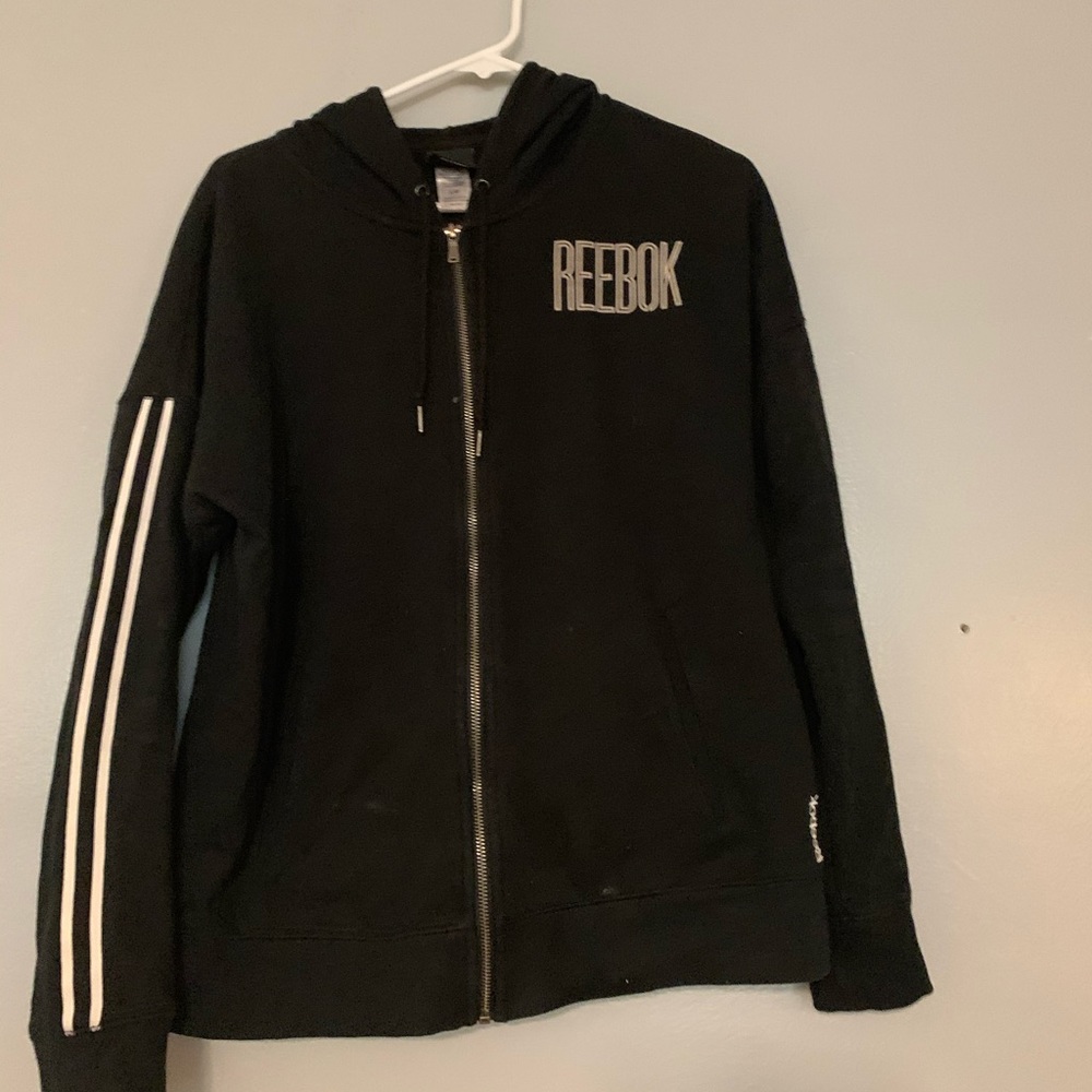 Black Reebok jacket